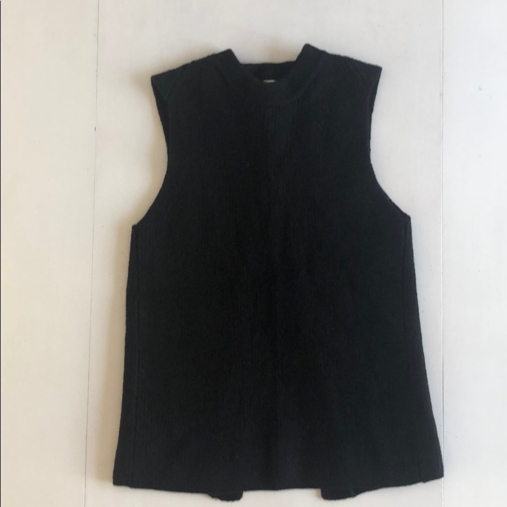 Wilfred Open Back Wool Tank Sweater